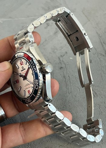 Beden Beyaz Klasik Omega Erkek Kol Saati