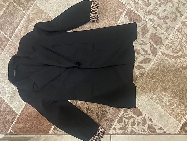 Siyah blazer