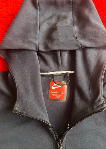 Nike Tech Fleece lacivert hoodie(ceket) 25.th - Görsel 4