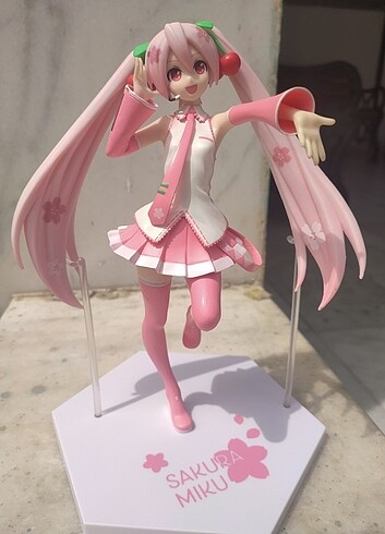 Sakura Miku orijinal figür Hatsune Miku