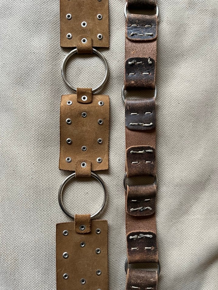 Bohem Tarzı Turkuaz Taşlı Deri Kadın Kemer - Görsel 3