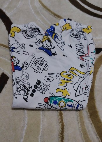 Örümcek Adam Baskılı Gri Çocuk Pijama Altı - Görsel 3