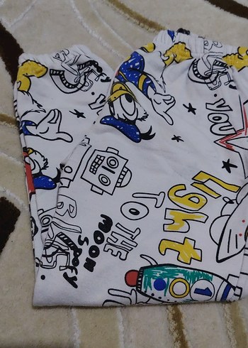 Örümcek Adam Baskılı Gri Çocuk Pijama Altı - Görsel 2