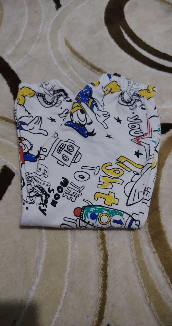 Örümcek Adam Baskılı Gri Çocuk Pijama Altı - Görsel 3