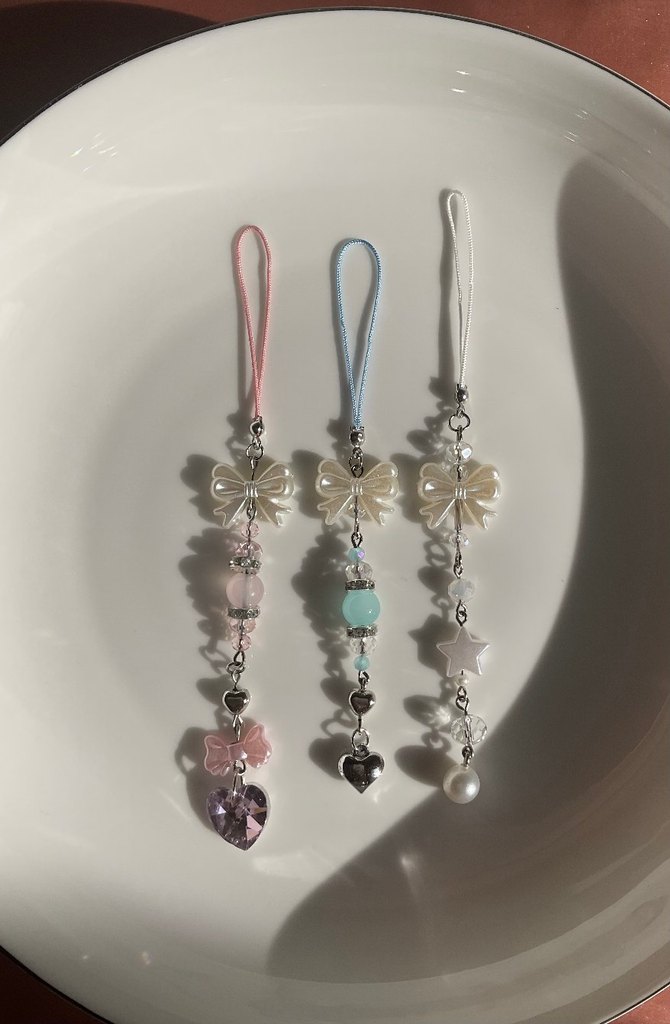 İnci ve Nakışlı Bohem Kadın Charm - Görsel 5