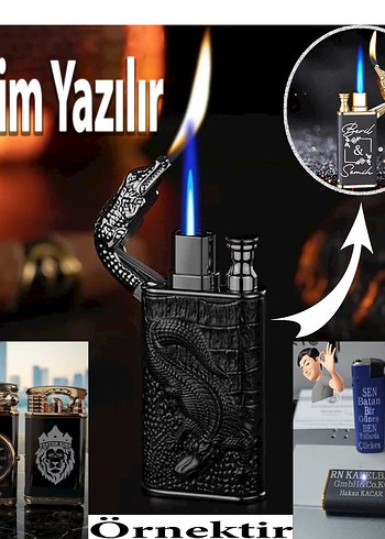 Koleksiyon Ejderha Desenli isimli Çakmak
