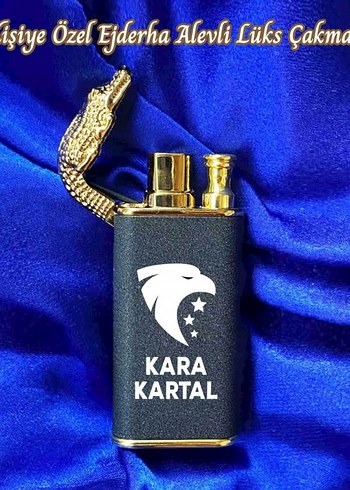 Timsah figür kişiye özel Çakmak