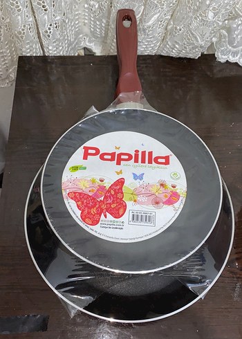 Papilla Kahverengi Tava Seti