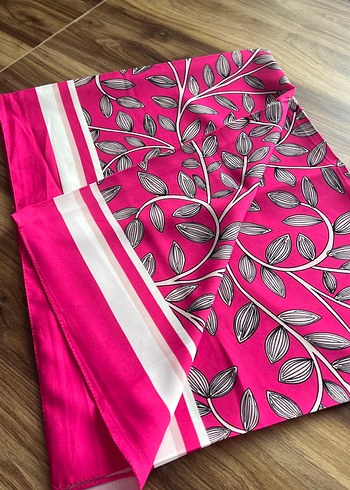 Pembe Bohem Tarzı Kadın  şal veya Fular - Görsel 2