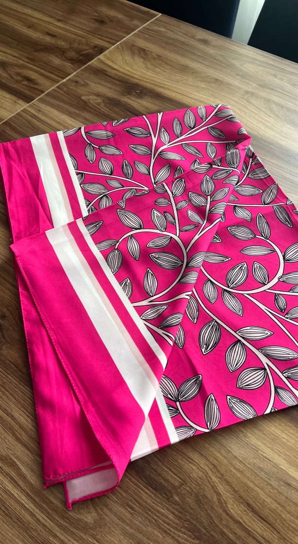 Pembe Bohem Tarzı Kadın  şal veya Fular - Görsel 2