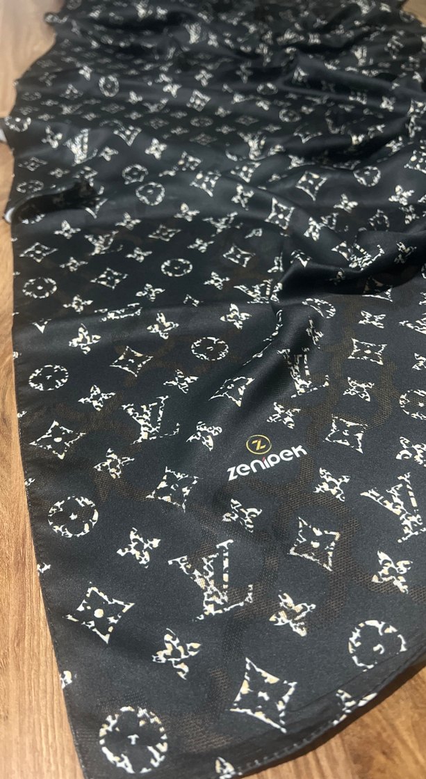 Kadın Siyah Bohem Şal - Görsel 2