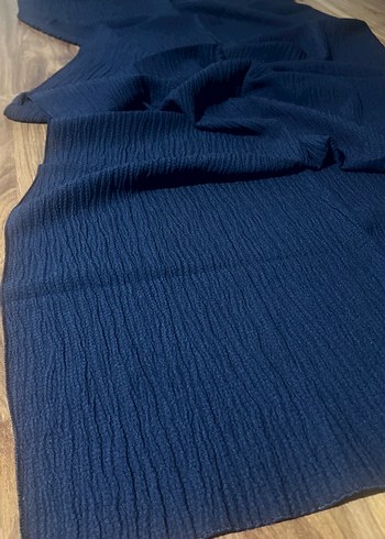 Lacivert Pilili Kadın Şal - Görsel 2