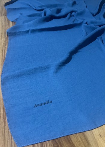 Mavi Kadın ince caz Şal - Görsel 2