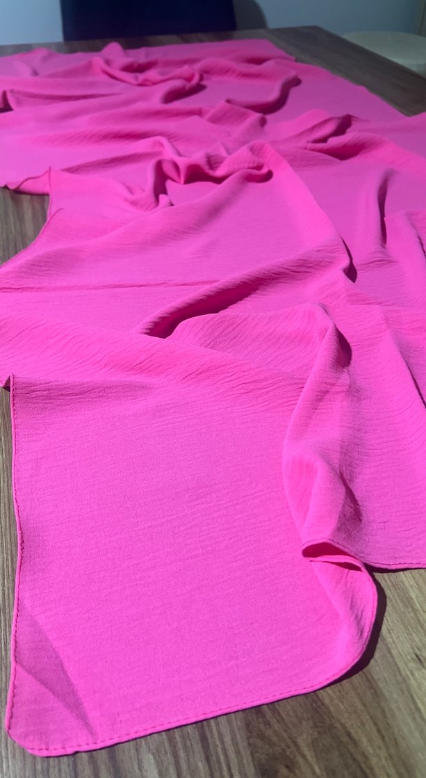 Pembe caz Kadın Şal - Görsel 2