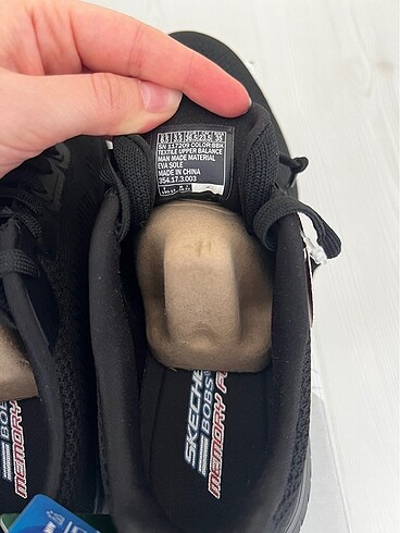 36,5 Beden siyah Renk Skechers Bobs Memory Foam