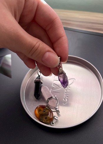 Accessorize Doğal taş kolye ucu