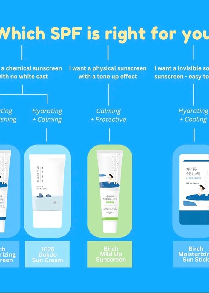 Kore'nin 1 Numaralı Güneş Kremi Round Lab - Birch Juice Mild-Up - Görsel 3