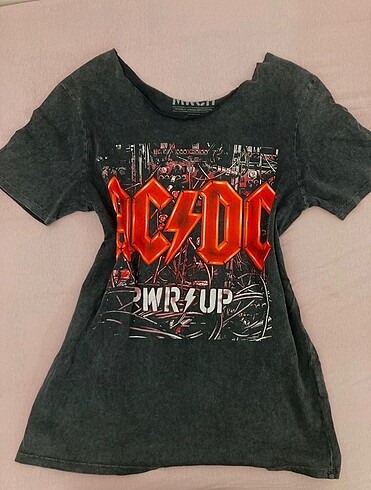 AC/DD oversize tişört