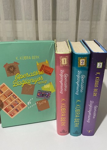 K. Kübra Berk - Operatöre Bağlanıyor 3 Kitap Seti
