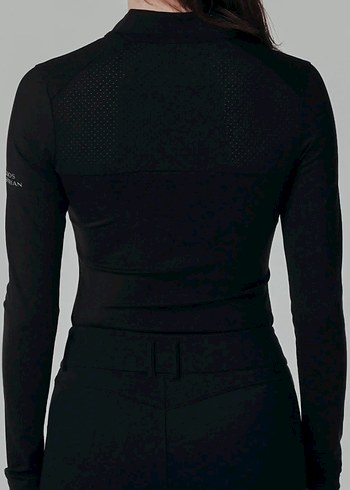 Diğer Siyah Spor Uzun Kollu Body
