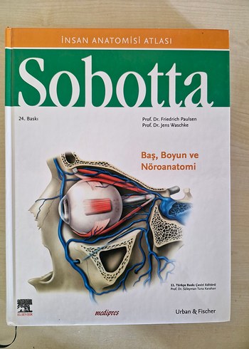 Sobotta İnsan Anatomisi Atlası (3 Cilt Takım +Ek Kitap) - Görsel 6