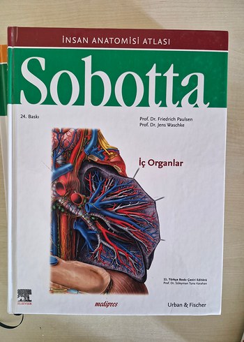 Sobotta İnsan Anatomisi Atlası (3 Cilt Takım +Ek Kitap) - Görsel 5