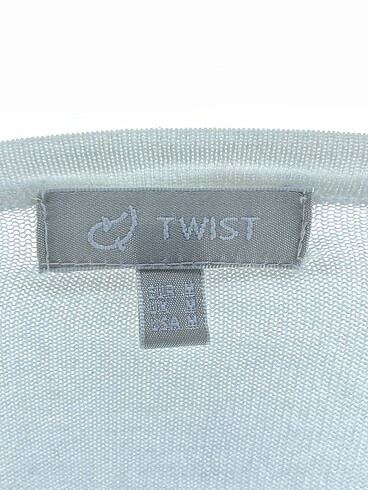 m Beden beyaz Renk Twist Hırka %70 İndirimli.
