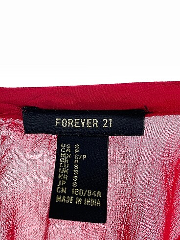 s Beden kırmızı Renk Forever 21 Bluz %70 İndirimli.