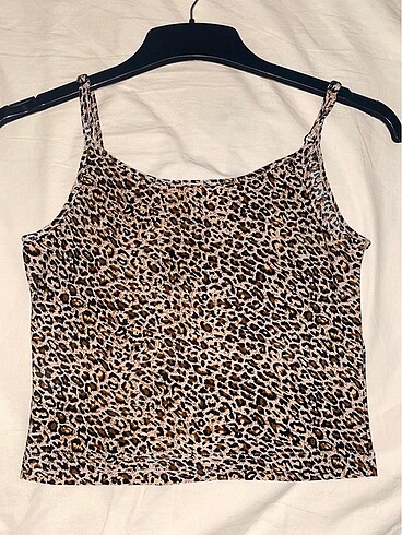 xs Beden Shein Leoparlı Crop