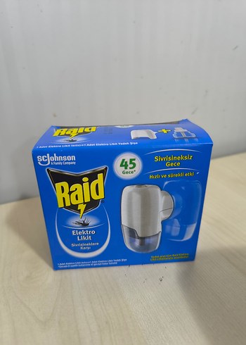 Raid Elektro Likit Sivrisinek Kovucu Seti