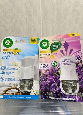 Airwick elektrikli 2 adet