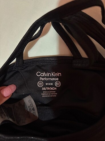 xs Beden calvin klein bra