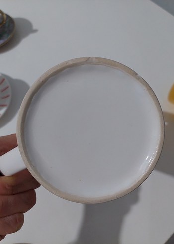 Beyaz Seramik Kupa - Görsel 2