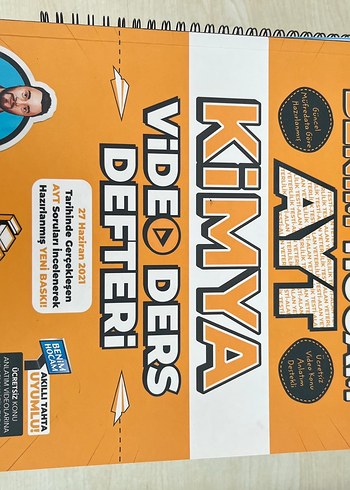 AYT Kimya Video Ders Defteri - Yeni Baskı