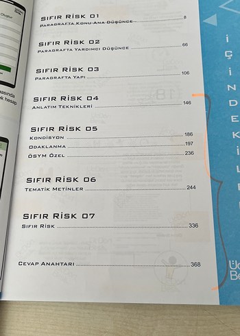  Sıfır Risk Paragraf Soru Bankası