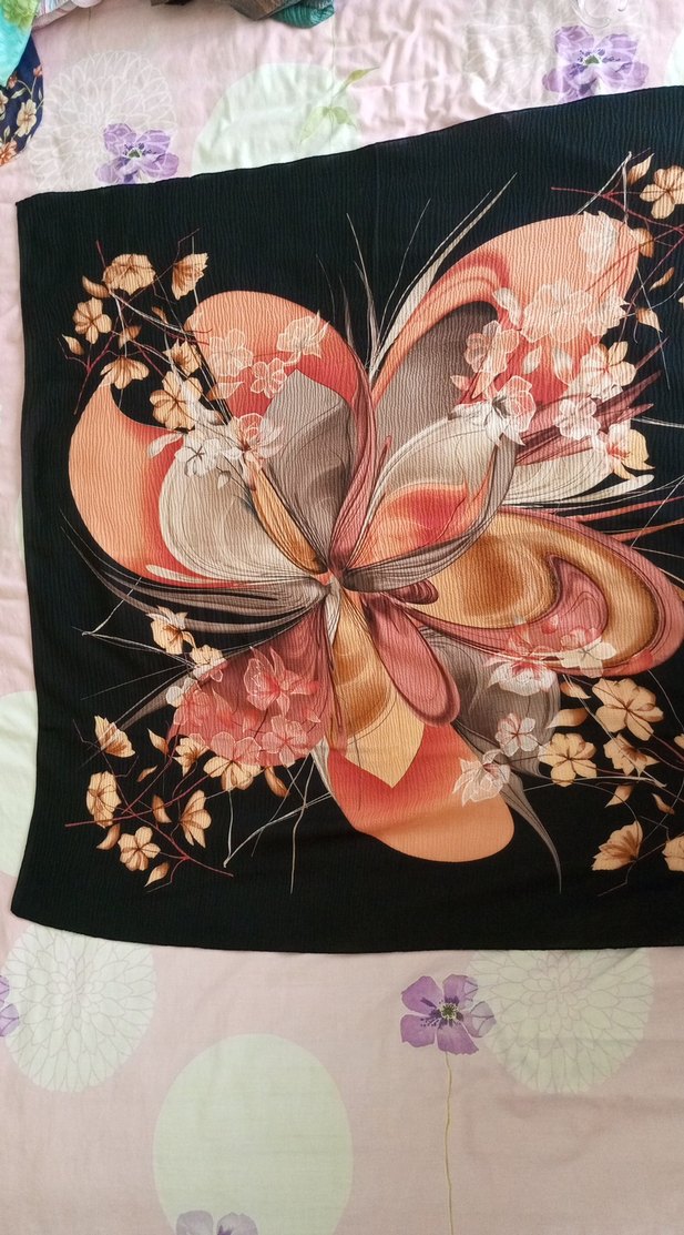 Pilili Bohem Vintage Kadın Başörtüsü - Görsel 2