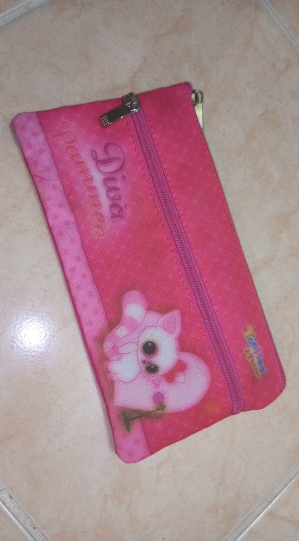 Renkli Pembe Çocuk Kalemlik - Görsel 2