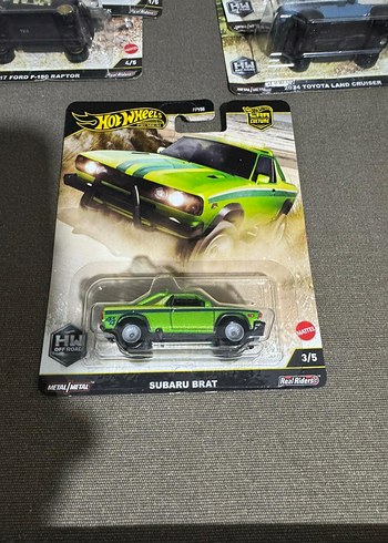  Beden Hotwheels Off Road Premium 5li Set