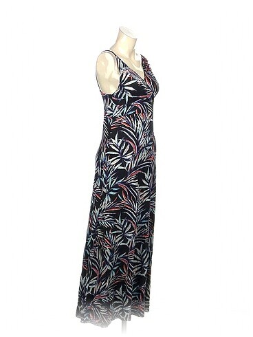 Batik Batik Uzun Elbise %70 İndirimli.