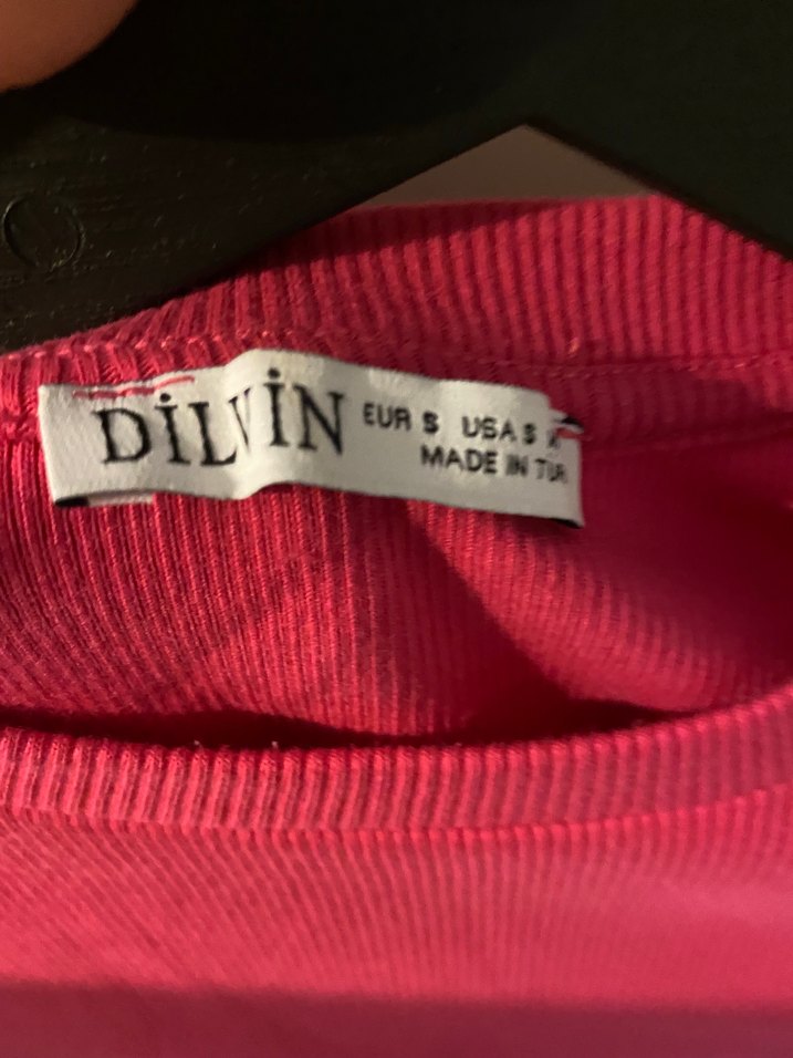 Dilvin marka fuşya elbise - Görsel 2