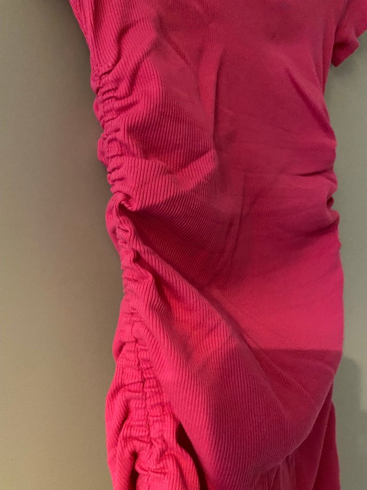 Dilvin marka fuşya elbise - Görsel 4