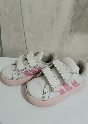 Adidas kız Çocuk Beyaz Cırt Cırtlı - Görsel 2