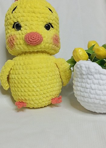 Fisher Price Sarı Renkli Peluş Civciv Oyuncak
