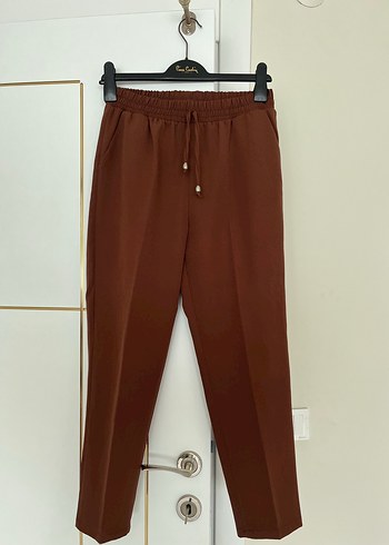 Zara Kahverengi Rahat Ve Sik Pantolon