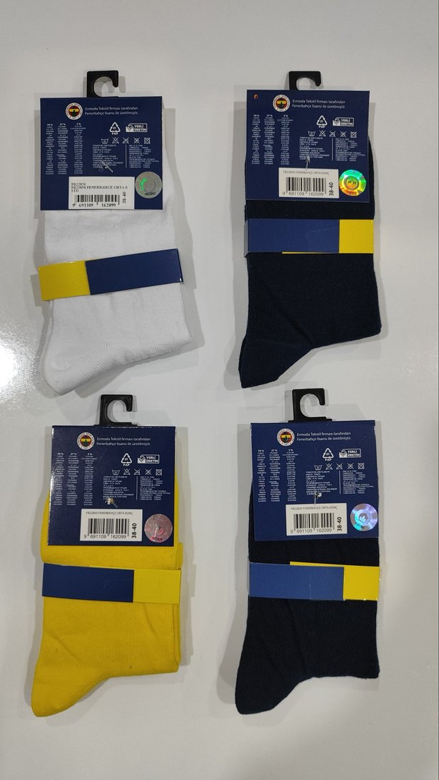 Fenerbahçe Mini Kadın Çorap - Görsel 2
