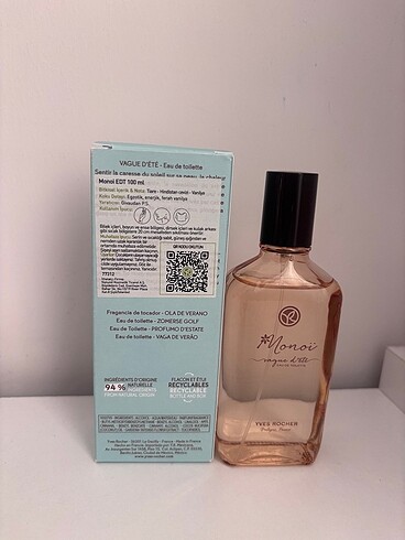 Yves rocher monoi parfüm 100 ml