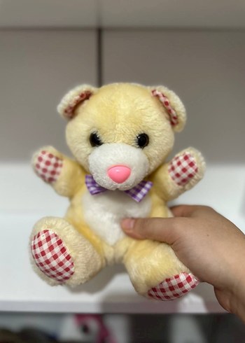 Bej Peluş Ayıcık Oyuncak