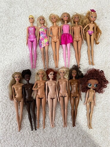 Toplu Barbie bebek