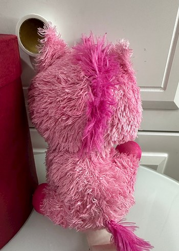 Pembe Renkli Peluş Unicorn Oyuncak - Görsel 2