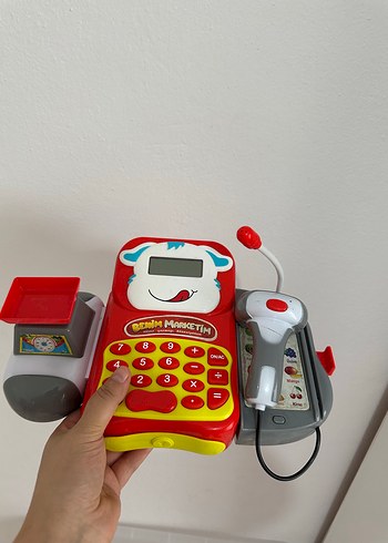 Renkli Eğitici Oyuncak Market Kasası
